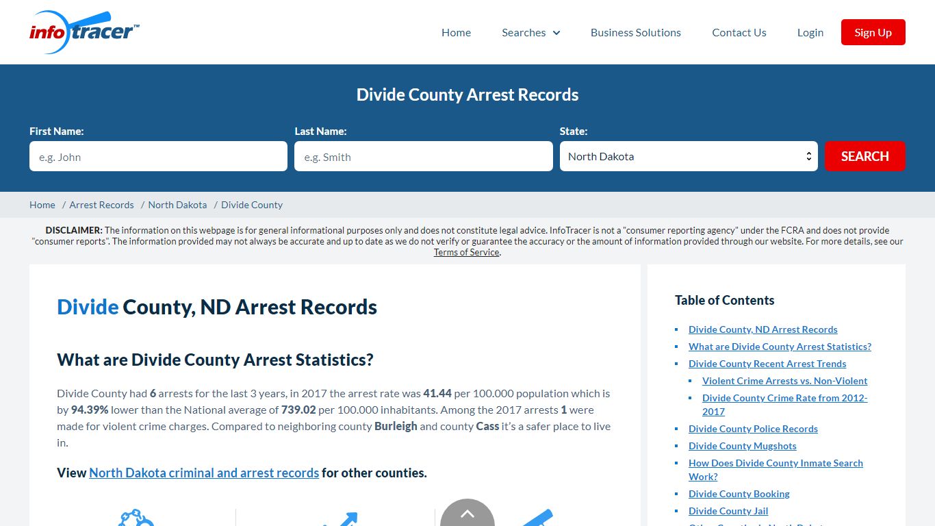 Divide County, ND Arrests, Mugshots & Jail Records - InfoTracer